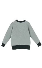 Detská mikina bomberka - šedá – Obrázok 2