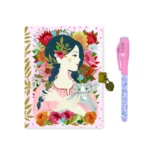 Oana - tajný zápisník s visacím zámkom, kľúčikom a perom