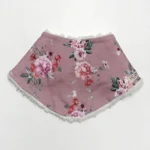 Zimný detský nákrčník - romantic flowers – Obrázok 2