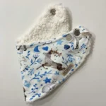 Zimný detský nákrčník - zvieratká v zime