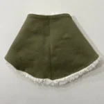 Zimný detský nákrčník - khaki – Obrázok 2