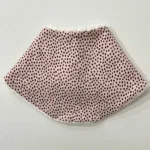 Zimný detský nákrčník - irregular dots pink – Obrázok 2