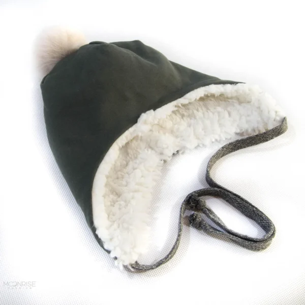 Ušianka - Khaki basic