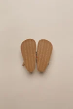 BAREpučky – Monica – široké nôžky – vysoké priehlavky – béžové písmená – Obrázok 11