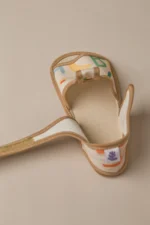 BAREpučky – Monica – široké nôžky – vysoké priehlavky – béžové písmená – Obrázok 10