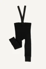 Mile detské kamašle na traky - Čierne – Obrázok 2