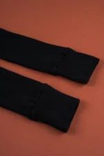 Mile detské kamašle na traky - Čierne – Obrázok 4