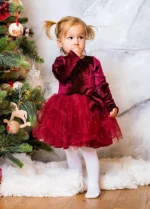 Zuppa šaty PEARL bordó