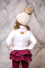 Zuppa sukňolegíny - 2V SNOW zateplené bordové – Obrázok 5