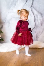 Zuppa šaty PEARL bordó – Obrázok 2