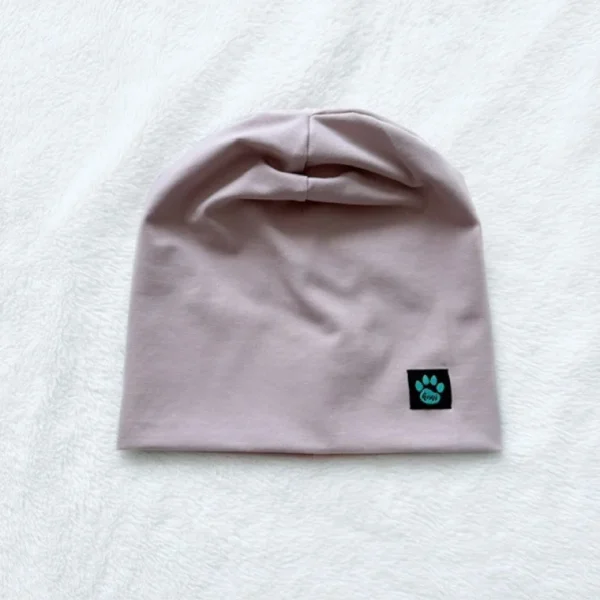 Kiwi dvojvrstvová čiapka kratšia - staroružová