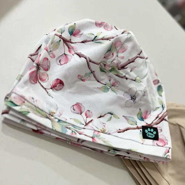 Kiwi jednovrstvová čiapka kratšia - jarné kvety