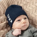 Fit novorodenecká čiapka - čierna