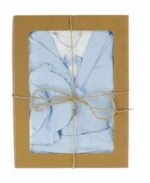 Chlapčenská 4-dielna súprava na krstiny - modrá – Obrázok 3