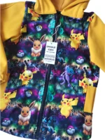 Softshellová bunda Pokémon žltá – Obrázok 4