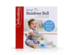 Infantino Hudobná a svietiaca loptička Rainbow Ball – Obrázok 9