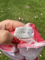 Točivá sukňa - srdiečka – Obrázok 3