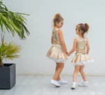 Zuppa sukňokraťasy PRIMAVERA SHINE gold – Obrázok 3