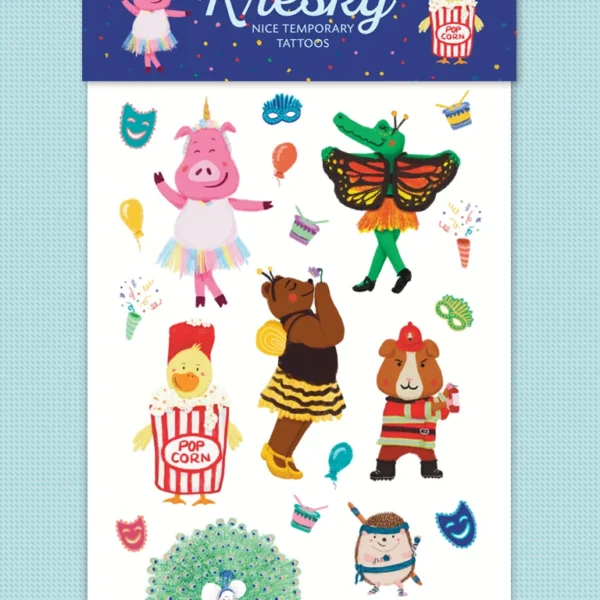 Dočasné tetovačky - Karneval