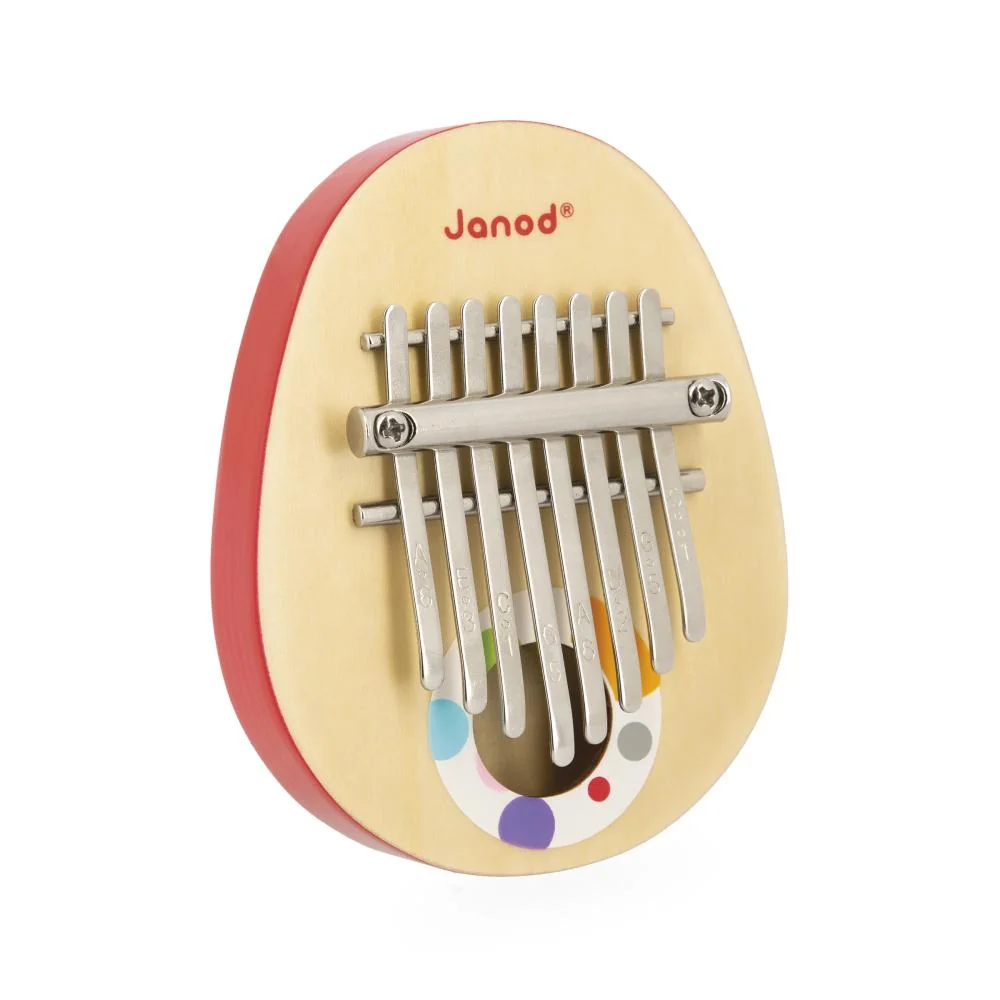 J07642_Janod_Dreveny_hudobny_nastroj_pre_deti_Kalimba_Confetti_01 Janod Drevený hudobný nástroj pre deti Kalimba Confetti – Obrázok 1