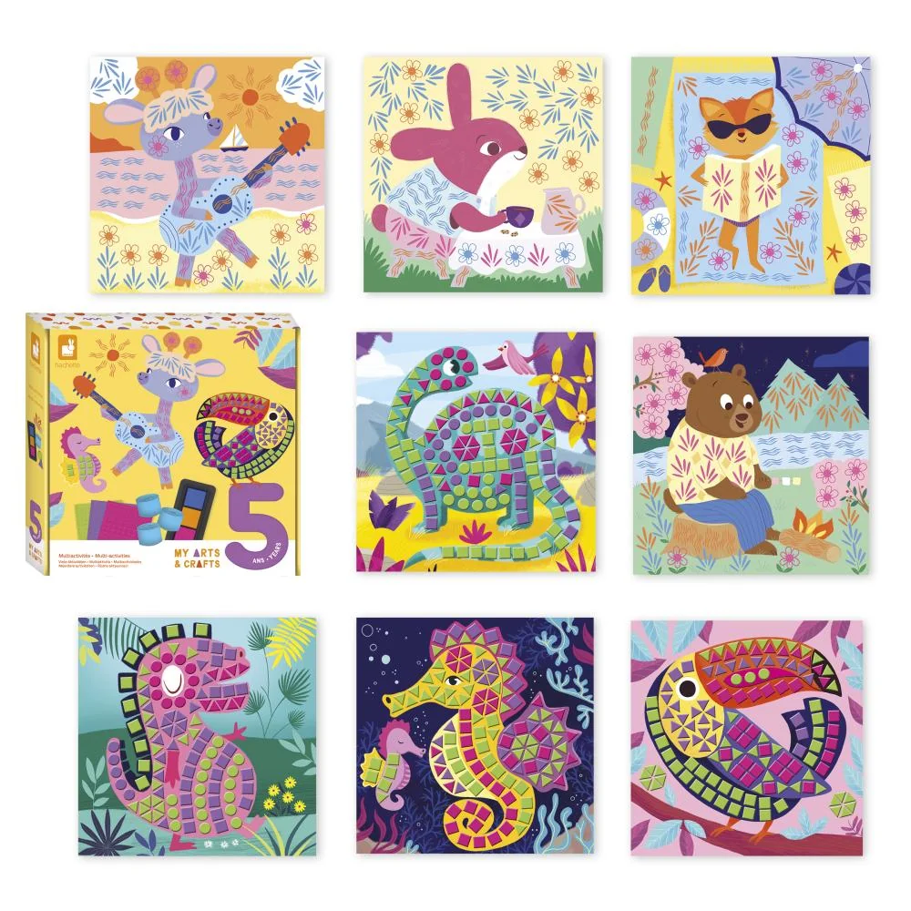 Janod My arts&crafts XXL sada s aktivitami od 5 rokov – Obrázok 2