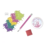 Janod Atelier Sada Midi Trblietavé obrázky s kryštálikmi Mágia od 7 rokov – Obrázok 4