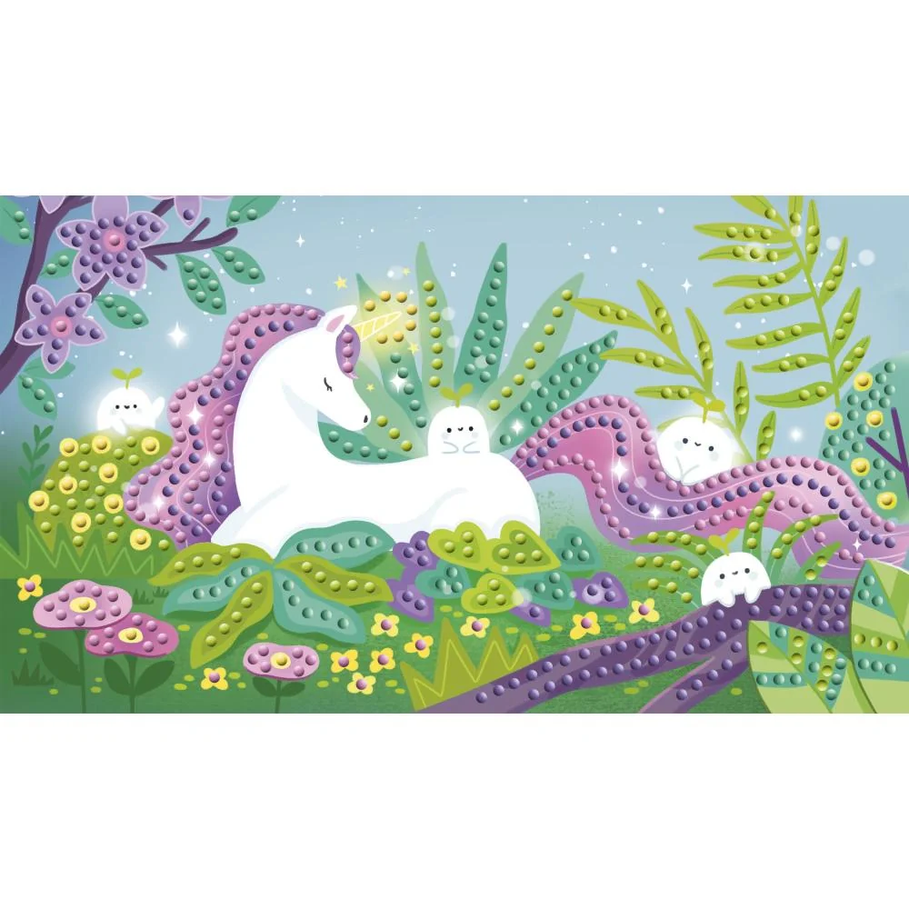 Janod Atelier Sada Midi Trblietavé obrázky s kryštálikmi Mágia od 7 rokov – Obrázok 6