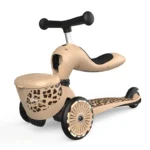 Scoot & Ride Odrážadlo kolobežka 2v1 Highwaykick 1 Lifestyle leopard