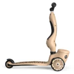 Scoot & Ride Odrážadlo kolobežka 2v1 Highwaykick 1 Lifestyle leopard – Obrázok 5
