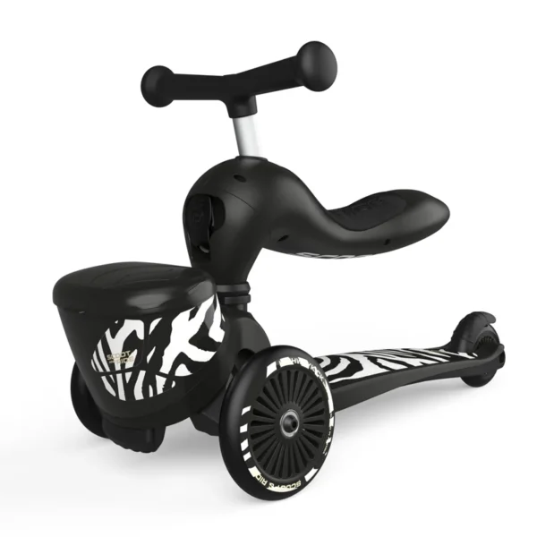 Scoot & Ride Odrážadlo kolobežka 2v1 Highwaykick 1 Lifestyle zebra