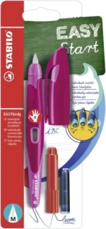 Roller guľôčkový STABILO EASYbirdy pre pravákov - tmavo ružová/ružová