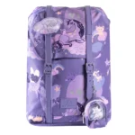 Ergonomická školská taška Retro 22L - Unicorn Purple