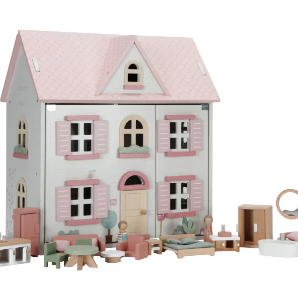 Domček pre bábiky drevený