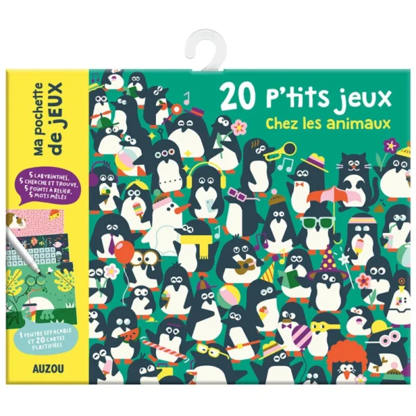 20 Mini Hier – Svet Zvierat Reusable