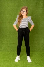 Zuppa nohavice HIGH RISE čierne – Obrázok 5