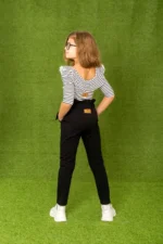 Zuppa nohavice HIGH RISE čierne – Obrázok 3