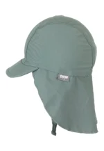 Šiltovka z plavkoviny s ochranou krku s UV filtrom - zelená – Obrázok 3