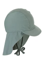 Šiltovka z plavkoviny s ochranou krku s UV filtrom - zelená – Obrázok 2