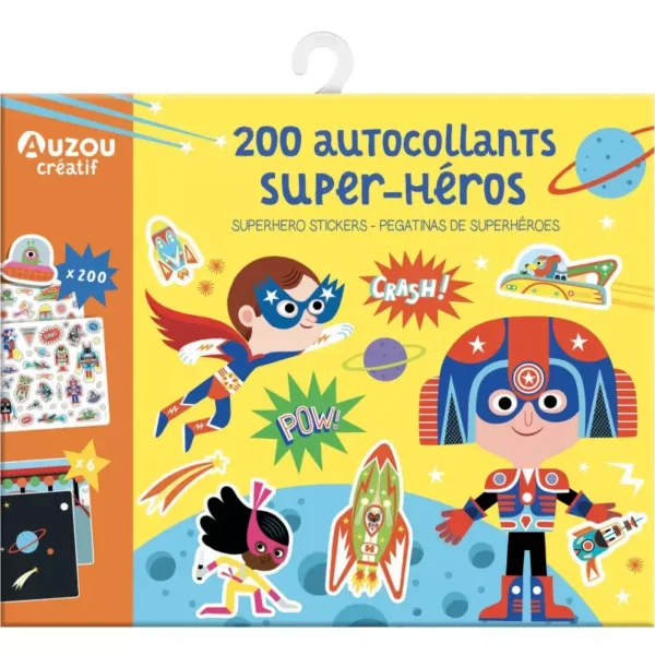 Nálepky znovuodlepiteľné - Superhrdinovia