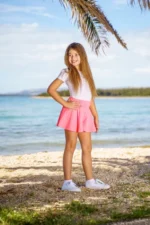 Zuppa sukňokraťasy LATINO neon pink – Obrázok 3