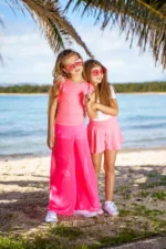 Zuppa sukňokraťasy LATINO neon pink – Obrázok 5