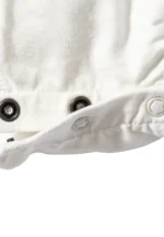 Detské body zajačik Happy s krátkymi naberanými rukávmi – Obrázok 3