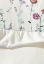 Detské body zajačik Happy s krátkymi naberanými rukávmi – Obrázok 5