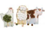 Kreatívna sada s bambuľkami Farma – Obrázok 2