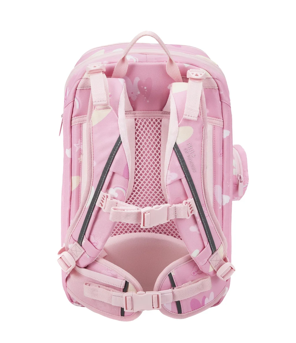 Frii Ergonomická školská taška Expand 20-25 L – Unicorn Pink – Obrázok 4