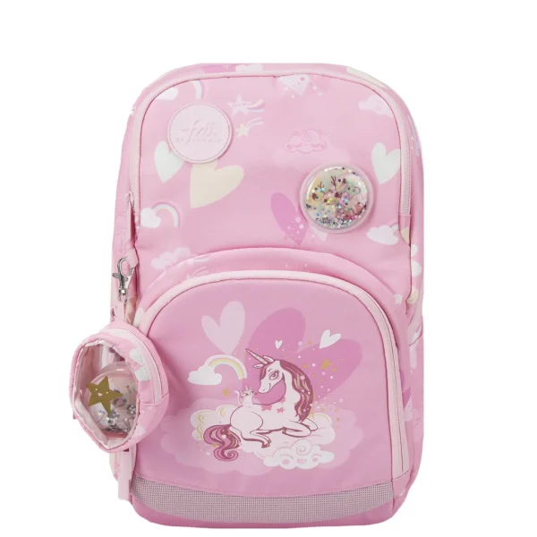 Frii Ergonomická školská taška Expand 20-25 L – Unicorn Pink