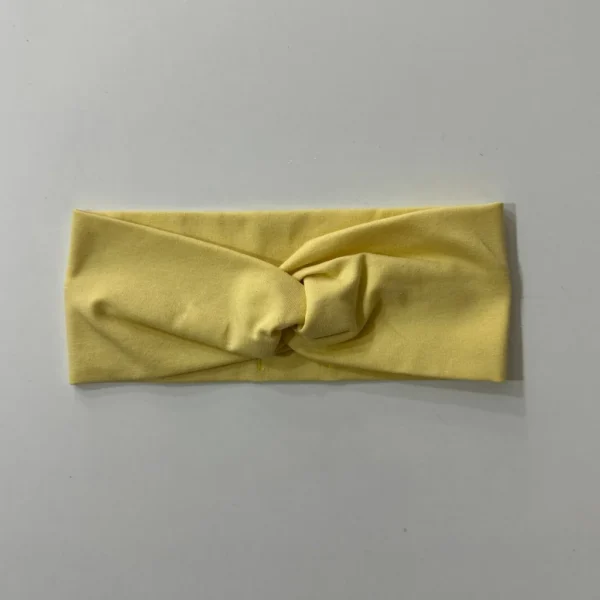 Čelenka turbanová - žltá