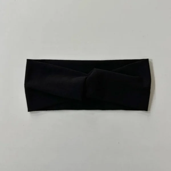 Čelenka turbanová - čierna