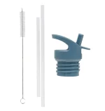Náhradný vrchnák so slamkou a čistiaca kefka - Vozidlá – Obrázok 2