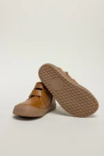 Kožené topánky – HNEDÉ – Obrázok 4